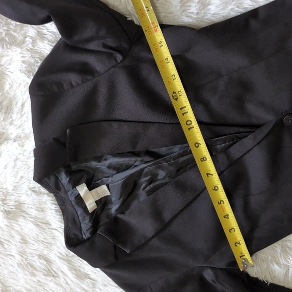 H&M Black Fitted Single Button Blazer - Picture 8 of 10